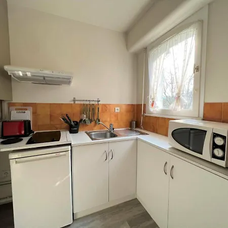 Charmant T1 Bis Avec Balcon, Ascenseur, Tv Et Parking A - Fr-1-495-50 아파트 *